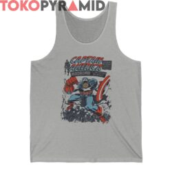Rare Vintage Marvel Comic Captain America Madbomb Shirt