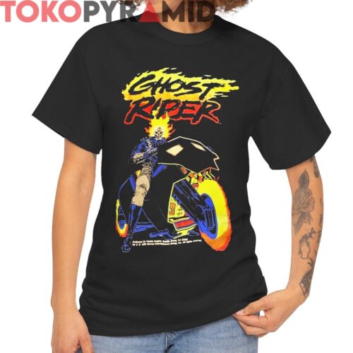 Rare Vintage Marvel Ghost Rider Shirt Rare Vintage Marvel Ghost Rider Shirt