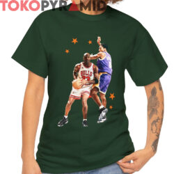 Rare Vintage Michael Jordan Vs Kobe Bryant Shirt