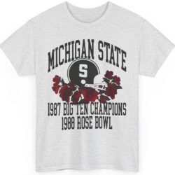 Rare Vintage Michigan State 1988 Rose Bowl Shirt