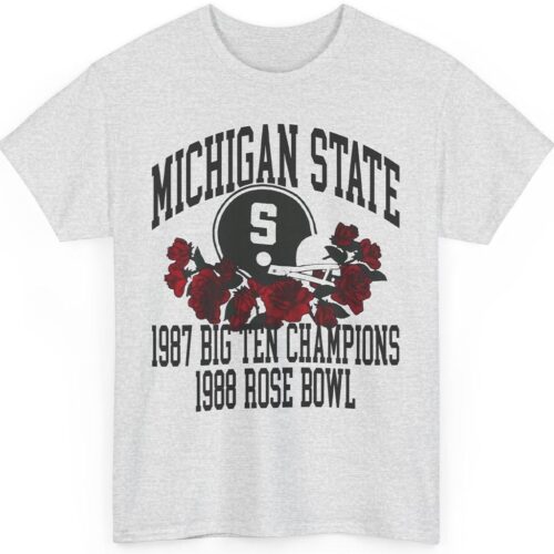 Rare Vintage Michigan State 1988 Rose Bowl Shirt