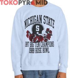 Rare Vintage Michigan State 1988 Rose Bowl Shirt