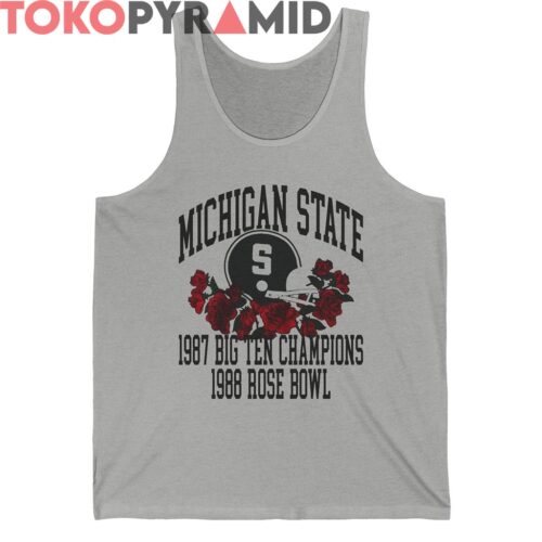 Rare Vintage Michigan State 1988 Rose Bowl Shirt