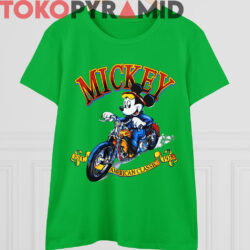 Rare Vintage Mickey American Classic Biker Shirt