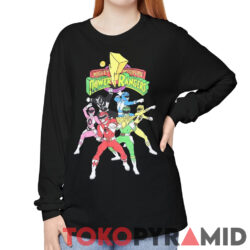 Rare Vintage Mighty Morphin Power Rangers Shirt 3 Rare Vintage Mighty Morphin Power Rangers Shirt Long Sleeve