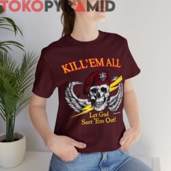 Rare Vintage Military Kill Em All Let God Sort Em Out Shirt 4 Rare Vintage Military Kill Em All Let God Sort Em Out