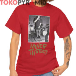 Rare Vintage Minor Threat Ian MacKaye Photo Shirt