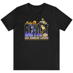 Rare Vintage Mitchell & Ness Los Angeles Lakers Kobe Bryant T-shirt 5 Rare Vintage Mitchell & Ness Los Angeles Lakers Kobe Bryant T shirt Black T shirt