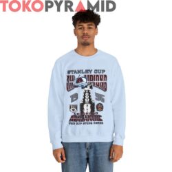 Rare Vintage NHL 1996 Stanley Cup Colorado Avalanche Shirt The Cup Stop Here