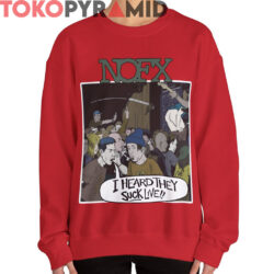 Rare Vintage NOFX I Heard They Suck Live Shirt