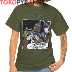 Rare Vintage NOFX I Heard They Suck Live Shirt 4 Rare Vintage NOFX I Heard They Suck Live Shirt