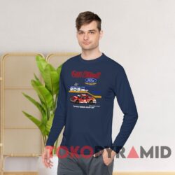 Rare Vintage Nascar 1985 Bill Elliott Coors Ford Navy Long sleeved