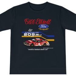 Rare Vintage Nascar 1985 Bill Elliott Coors Ford t shirt