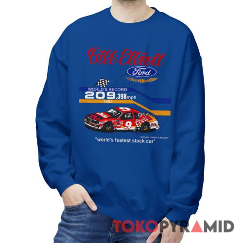 Rare Vintage Nascar 1985 Bill Elliott T shirt Coors Ford Sweatshirt