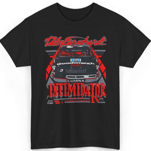 Rare Vintage Nascar 1991 Dale Earnhardt T shirt Intimidator IV TourShirt