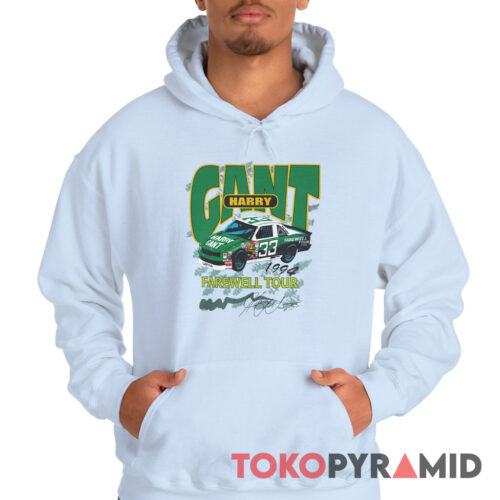 Rare Vintage Nascar 1994 Harry Gant T shirt Farewell Tour Hoodie Rare Vintage Nascar 1994 Harry Gant T shirt Farewell Tour Hoodie