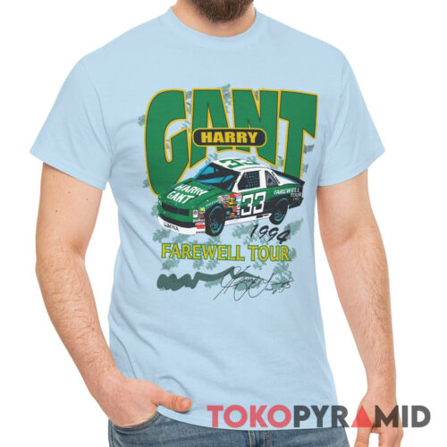 Rare Vintage Nascar 1994 Harry Gant T shirt Farewell Tour T Shirt Rare Vintage Nascar 1994 Harry Gant T shirt Farewell Tour T Shirt