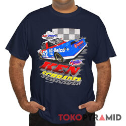 Rare Vintage Nascar 1995 Ken Schrader 52 AC Delco T Shirt