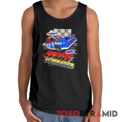 Rare Vintage Nascar 1995 Ken Schrader 52 AC Delco Tank Top