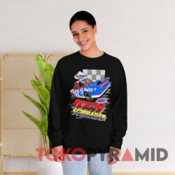 Rare Vintage Nascar 1995 Ken Schrader 52 AC Delco T-shirt 3 Rare Vintage Nascar 1995 Ken Schrader 52 Ac Delco Black Long sleeved