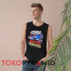 Rare Vintage Nascar 1995 Ken Schrader 52 Ac Delco Black Tank Top