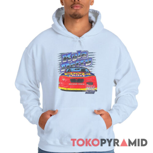 Rare Vintage Nascar 1996 Kyle Petty T shirt Coors Light Hoodie