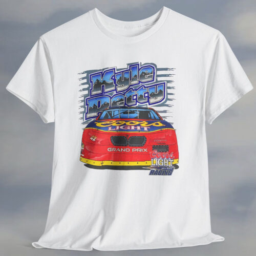 Rare Vintage Nascar 1996 Kyle Petty T-shirt Coors Light