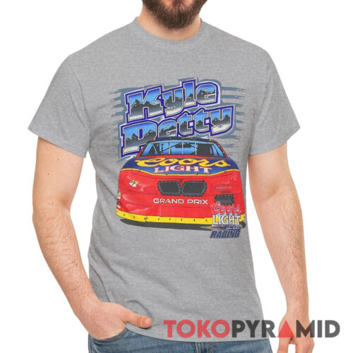 Rare Vintage Nascar 1996 Kyle Petty T shirt Coors Light T Shirt