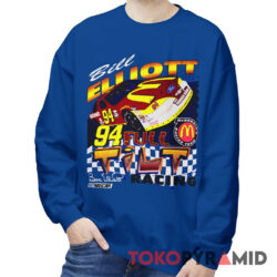 Rare Vintage Nascar 1997 Bill Elliott T shirt McDonalds Sweatshirt