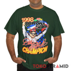 Rare Vintage Nascar 1998 Dale Earnhardt Tee Daytona 500 Champion T Shirt
