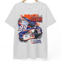 Rare Vintage Nascar 2000 Jeff Burton 99 T-shirt Supergard Racing