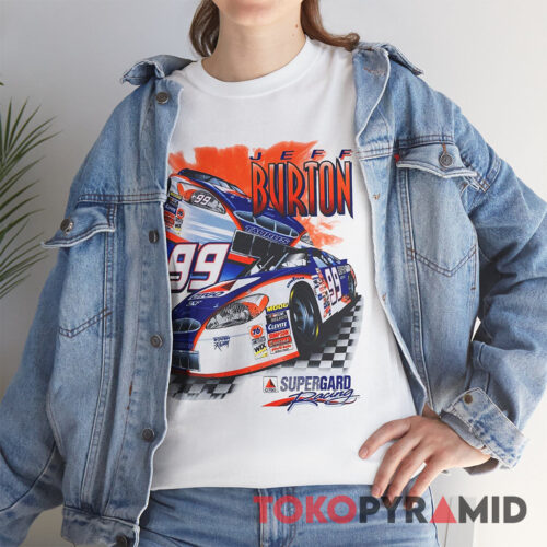 Rare Vintage Nascar 2000 Jeff Burton 99 T shirt Supergard Racing T Shirt Rare Vintage Nascar 2000 Jeff Burton 99 T shirt Supergard Racing T Shirt