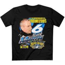 Rare Vintage Nascar 2005 Mark Martin 6 T-shirt Farewell Tour 5 Rare Vintage Nascar 2005 Mark Martin 6 T shirt Farewell Tour