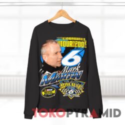 Rare Vintage Nascar 2005 Mark Martin 6 T-shirt Farewell Tour 3 Rare Vintage Nascar 2005 Mark Martin 6 T shirt Farewell Tour Black Sweatshirt