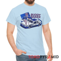 Rare Vintage Nascar Buddy Baker Crisco Racing T-shirt 4 Rare Vintage Nascar Buddy Baker Crisco Racing T Shirt