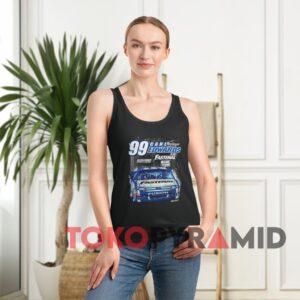 Rare Vintage Nascar Carl Edwards 99 Fastenal Blue Team T-shirt 2 Rare Vintage Nascar Carl Edwards 99 Fastenal Blue Team Black Tank Top