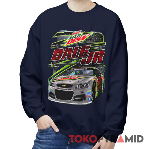 Rare Vintage Nascar Dale Earnhardt Jr T shirt Diet Mountain Dew Sweatshirt Rare Vintage Nascar Dale Earnhardt Jr T shirt Diet Mountain Dew Sweatshirt
