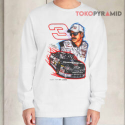 Rare Vintage Nascar Dale Earnhardt T shirt Sam Bass Long sleeved