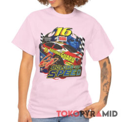 Rare Vintage Nascar Greg Biffle T shirt National Guard Shirt