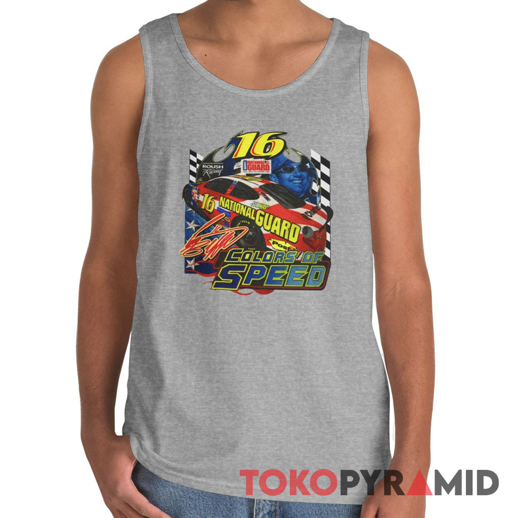 Rare Vintage Nascar Greg Biffle T shirt National Guard Tank Top Rare Vintage Nascar Greg Biffle T shirt National Guard Tank Top