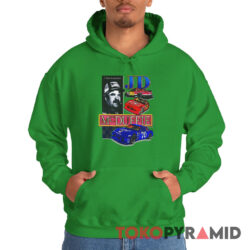 Rare Vintage Nascar J D McDuffie A True Competitor Hoodie