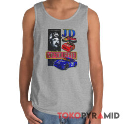 Rare Vintage Nascar J D McDuffie A True Competitor Tank Top