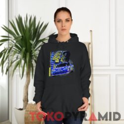 Rare Vintage Nascar Jimmie Johnson T shirt Lowe's Black Hoodie