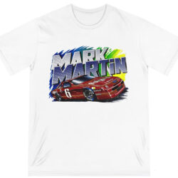 Rare Vintage Nascar Mark Martin 6 Folgers T-shirt 5 Rare Vintage Nascar Mark Martin 6 Folgers T shirt