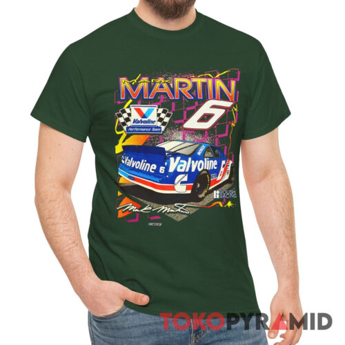 Rare Vintage Nascar Mark Martin 6 Shirt