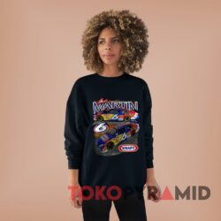 Rare Vintage Nascar Mark Martin Kraft 6 T-shirt 3 Rare Vintage Nascar Mark Martin Kraft 6 T shirt Black Sweatshirt