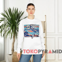 Rare Vintage Nascar Richard Petty STP Shirt 3 Rare Vintage Nascar Richard Petty Stp White Long sleeved