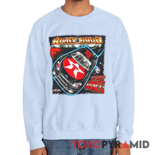 Rare Vintage Nascar Ricky Rudd Return Of The Rocket Sweatshirt