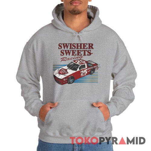 Rare Vintage Nascar Rob Moroso 25 Swisher Sweets Racing Hoodie