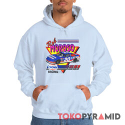 Rare Vintage Nascar Rob Moroso Crown Hoodie